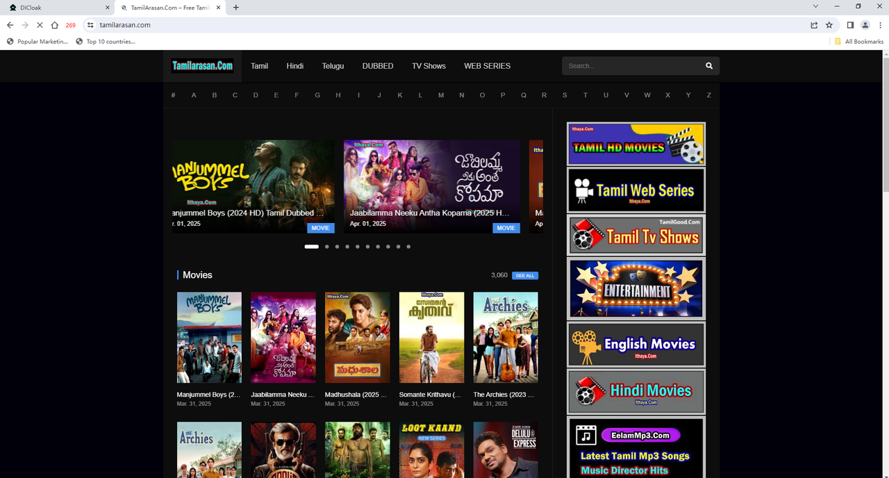 除了代理，还有其他方法访问到 TamilMV 吗？